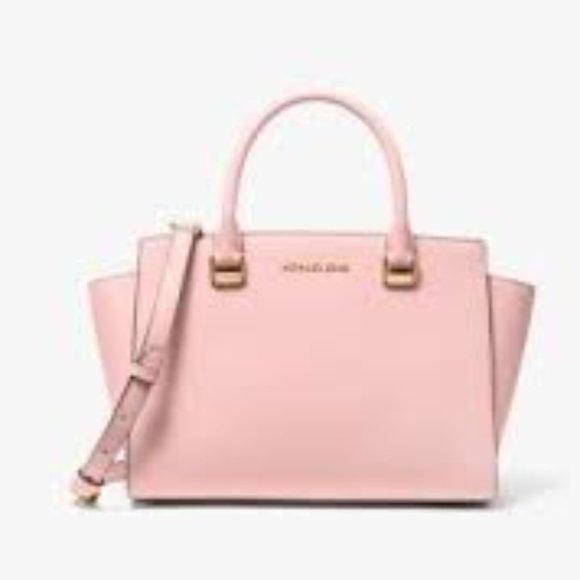 michael kors selma large pink